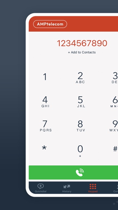 Amp Telecom Screenshot