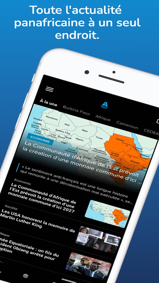 #1. Afrique Média (iOS) Podle: Afrique Média