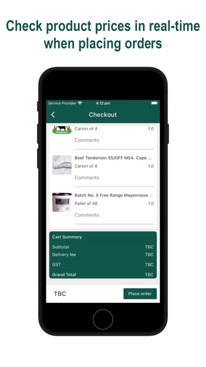 GB Foods Ordering App screenshot-3