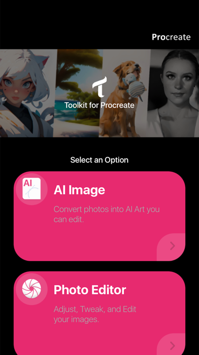 AI Toolkit for Procreate Screenshot