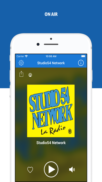 Studio54 Network Screenshot