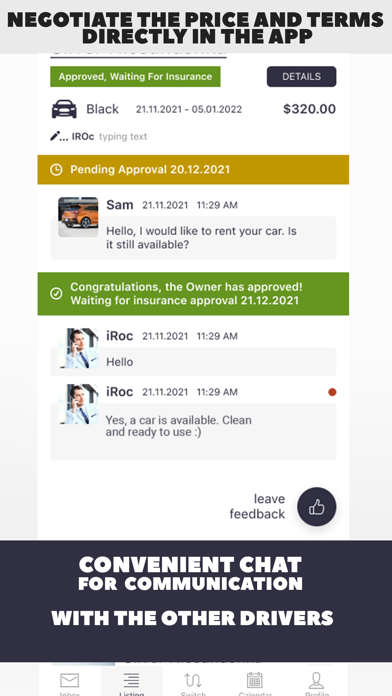 Huur: Rideshare Car Rentals Screenshot