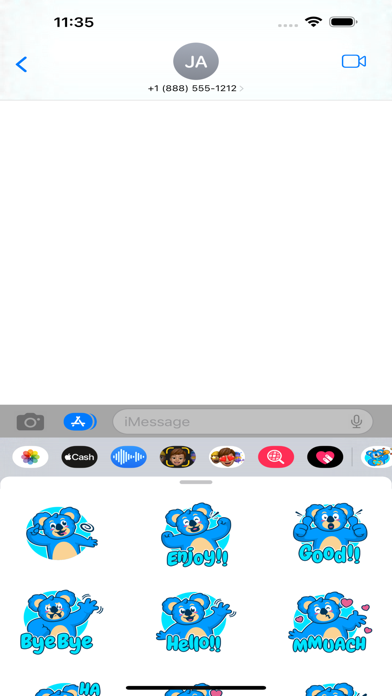 Screenshot #1 pour birthday of the blue koala
