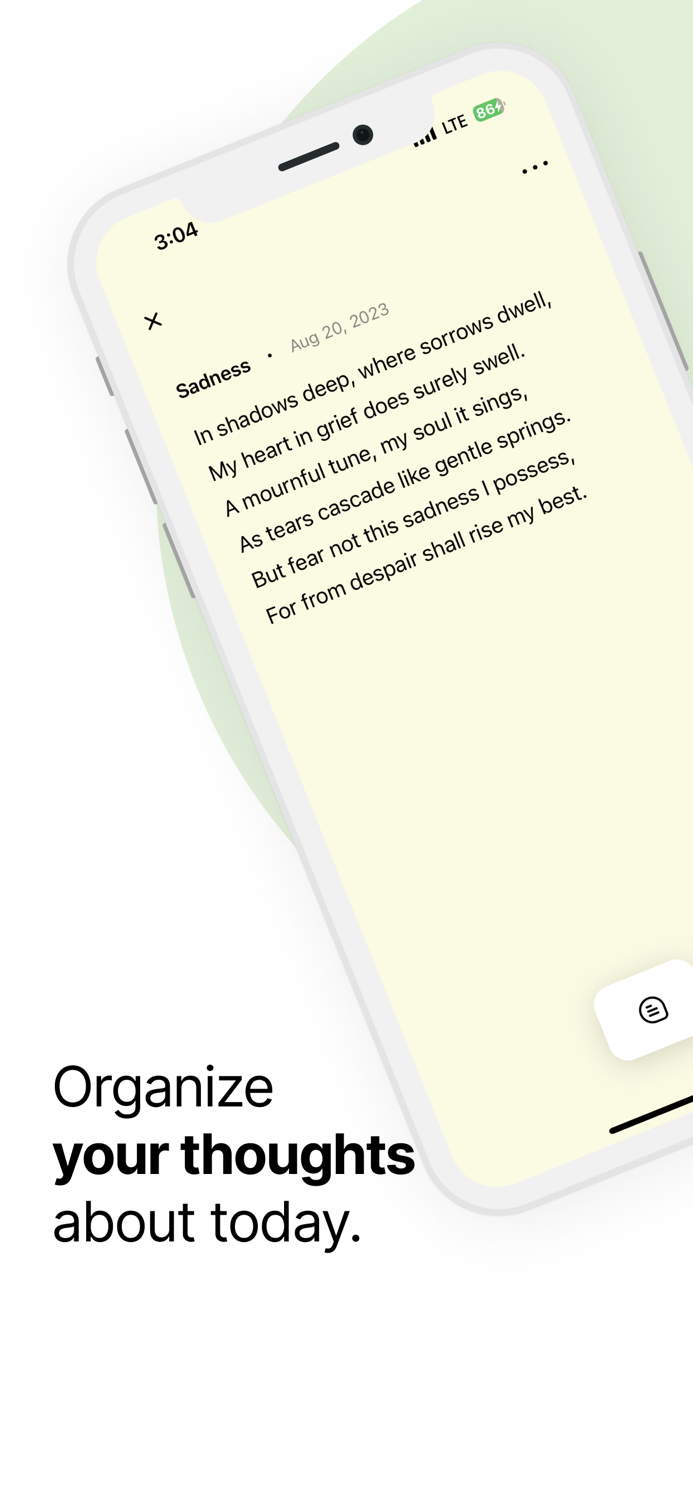 PoetHeart - Daily mood diary