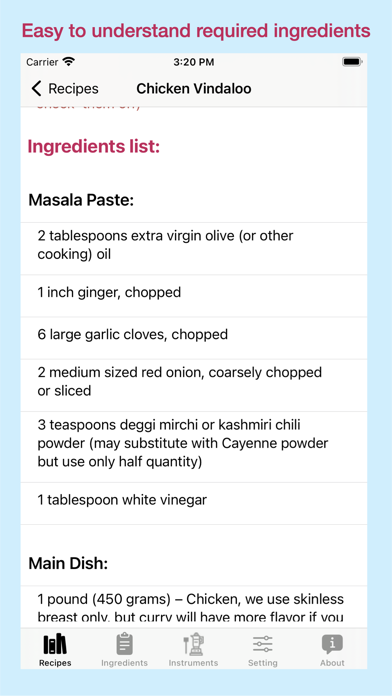 Time2Curry - Indian Recipes Screenshot