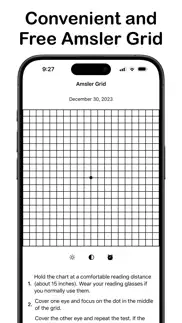 amsler grid app iphone screenshot 1