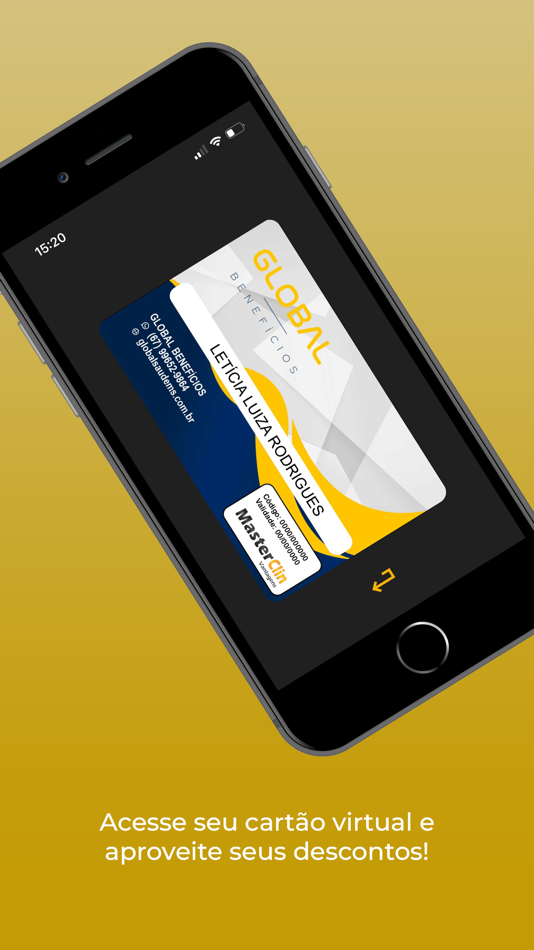 #4. GLOBAL BENEFÍCIOS (iOS) 由: MASTERCLIN SERVICOS ADMINISTRATIVOS LTDA