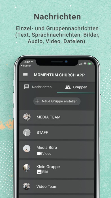 Momentum Church App Screenshot