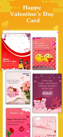 Game screenshot Valentine's Day Greetings Card apk
