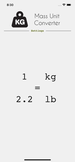 Mass Unit Converterのおすすめ画像1