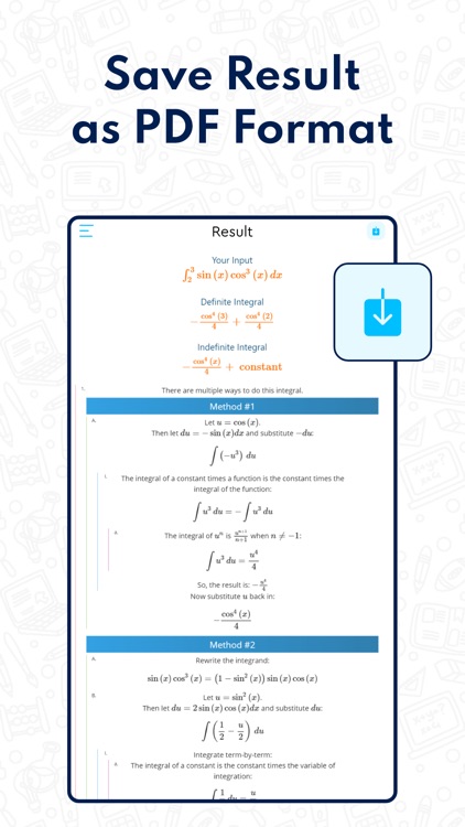 Integral Calculator with Steps screenshot-4