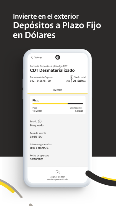 Inversiones Grupo Bancolombia Screenshot