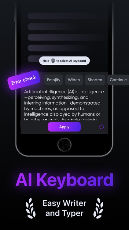 AI Keyboard, Writing Assistant