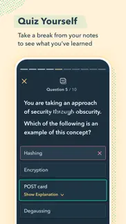 comptia security+ pocket prep iphone screenshot 2