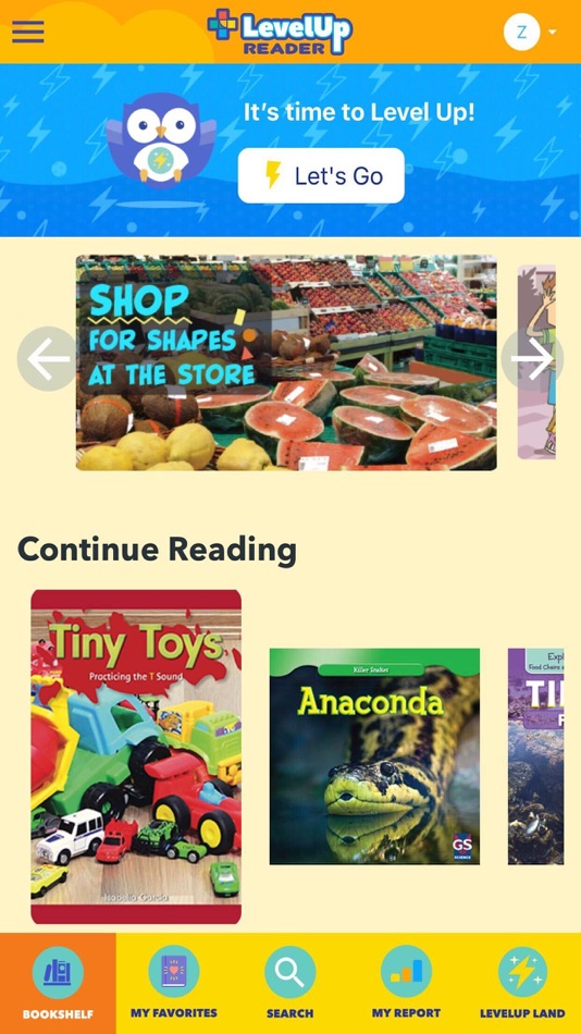 #1. LevelUp Reader (iOS) 由: Rosen Publishing Group, Inc.