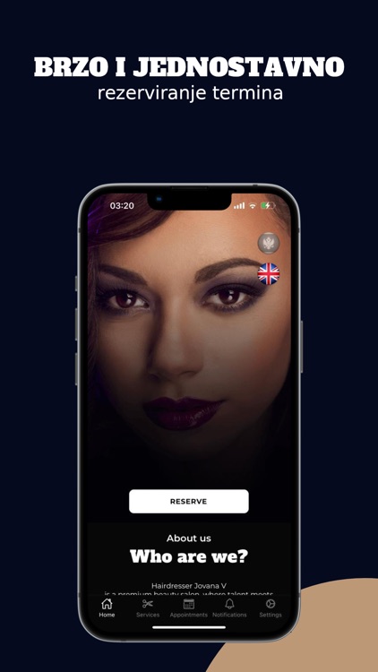 Hairdresser Jovana V