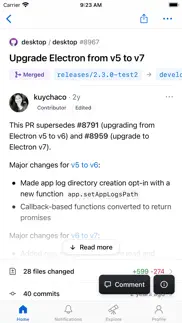 github iphone screenshot 3