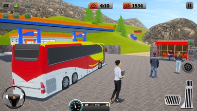 driving offroad bus challenge Screenshot