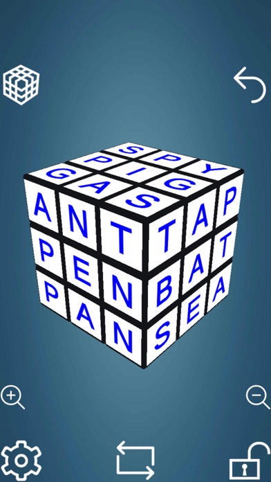 Word Puzzle Cube Screenshot
