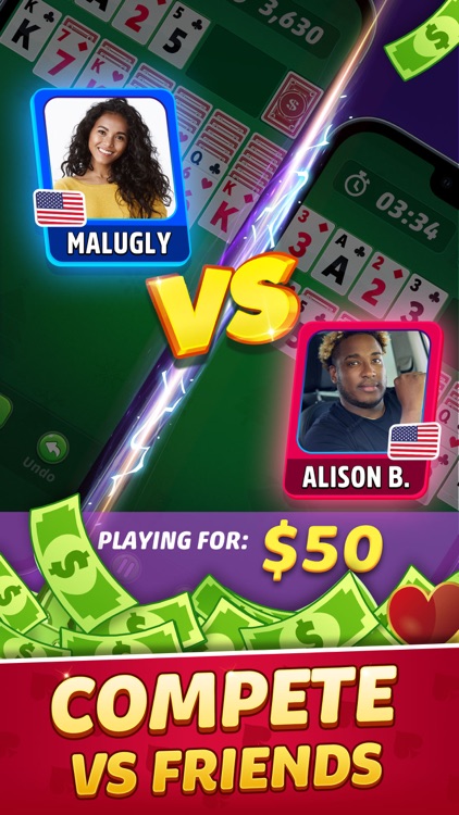 Solitaire-Play for Cash