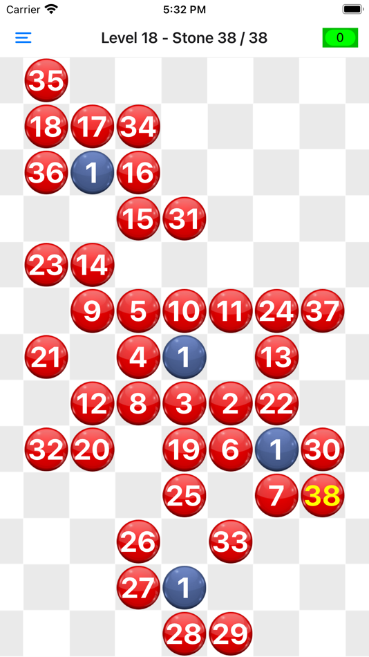 #4. Stepping Stone Puzzle (iOS) 由: Michael Mueller