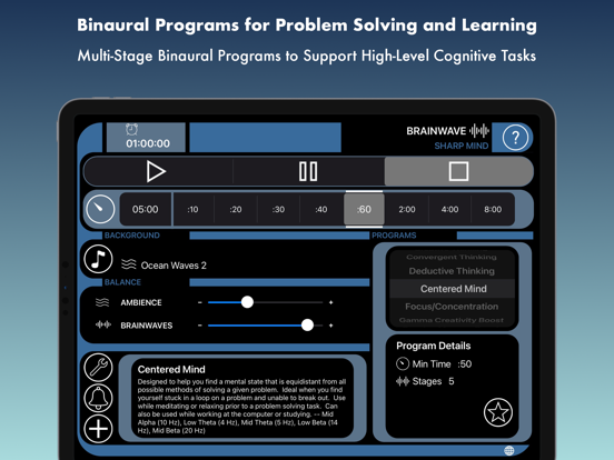BrainWave: Sharp Mind ™ iPad app afbeelding 2