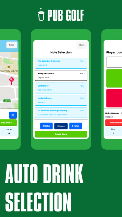 The Pub Golf App Screenshot