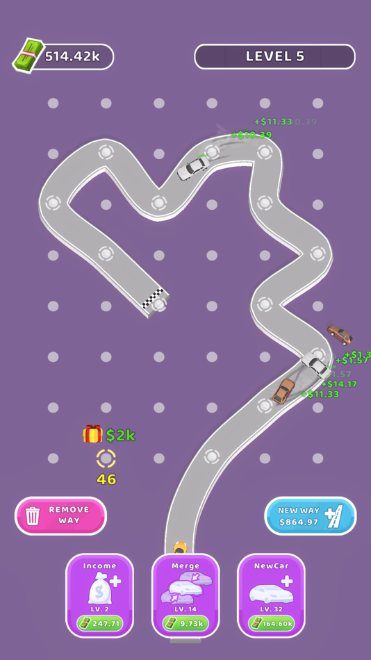 #2. Drift Clicker (iOS) 由: Ali Said Yuksel