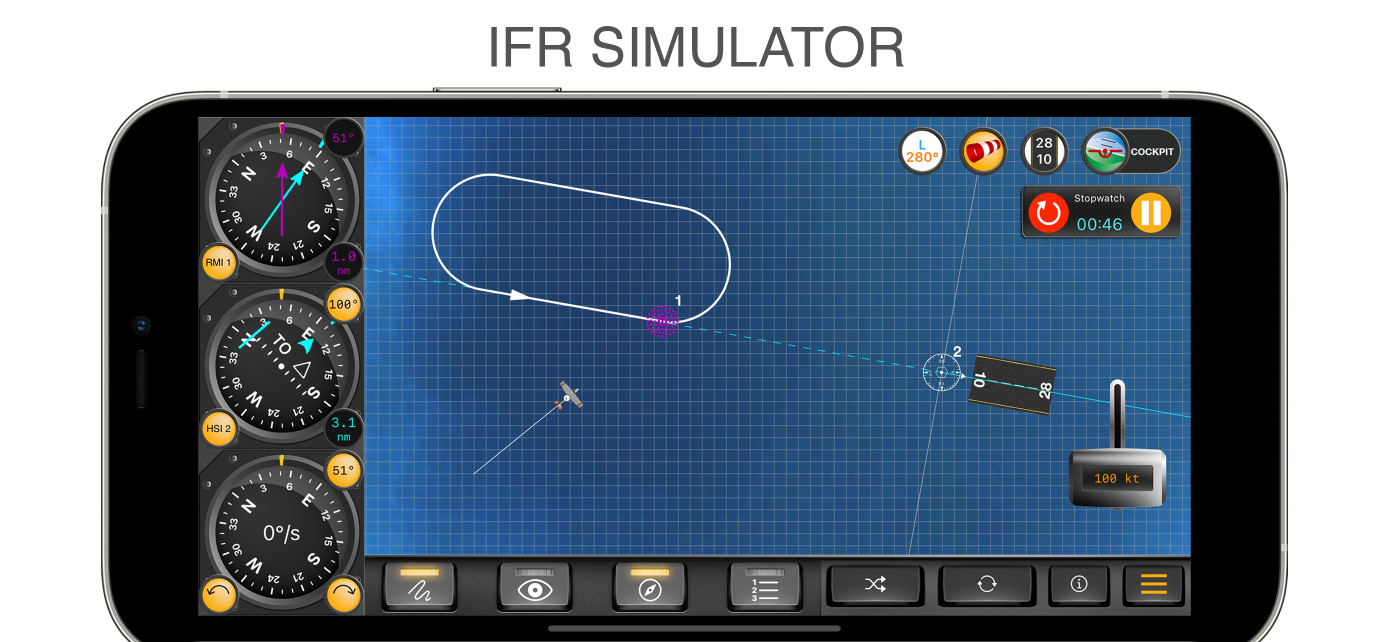 IFR Flight Trainer Simulator