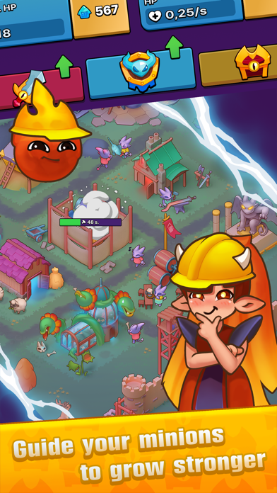 Evil Rush - Idle Tower Defense Screenshot