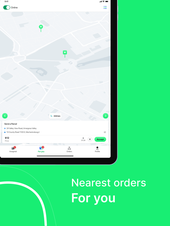 Rappid Rider iPad screenshot 1 - Business app