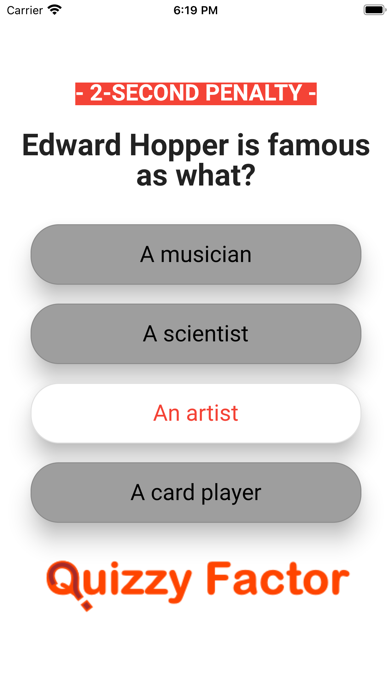QuizzyFactor Screenshot 3 - AppWisp.com