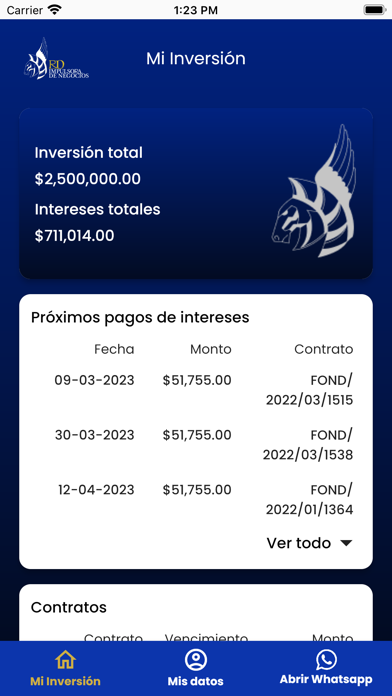 RD Impulsora de Negocios Screenshot