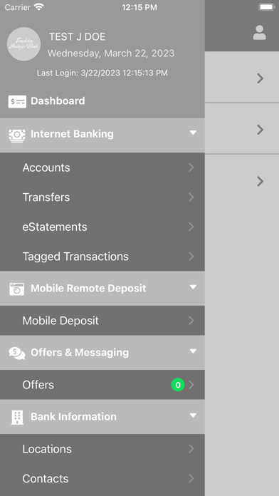 Templeton Savings Bank Mobile Screenshot