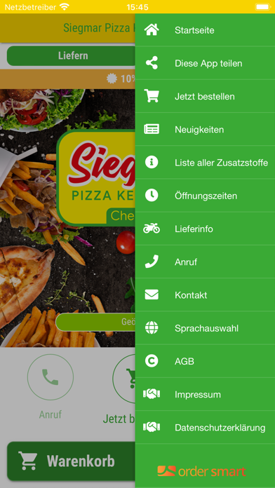 Siegmar Pizza Kebab Haus Screenshot