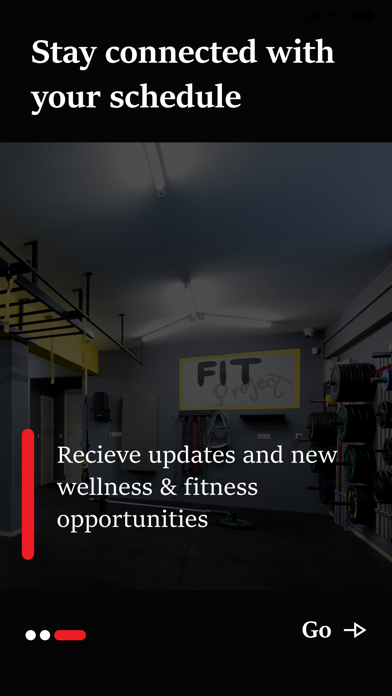 Fit Project Screenshot
