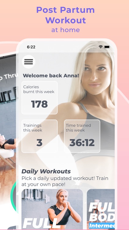 PostPartum Workout at Home