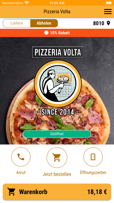Pizzeria Volta Screenshot