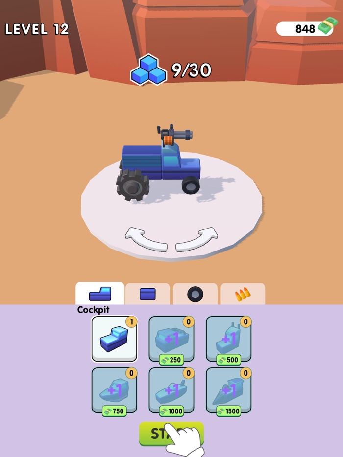 Car Build and Battle