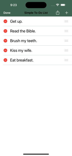 ‎Simple To-Do List! Screenshot