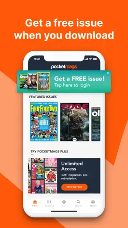 Game screenshot Pocketmags Digital Newsstand apk