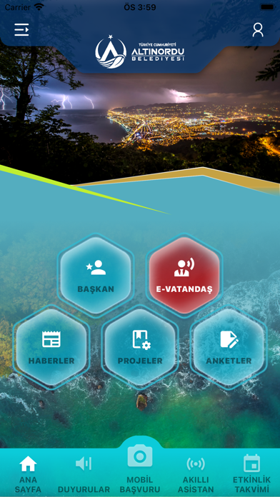 Altınordu Belediyesi Screenshot