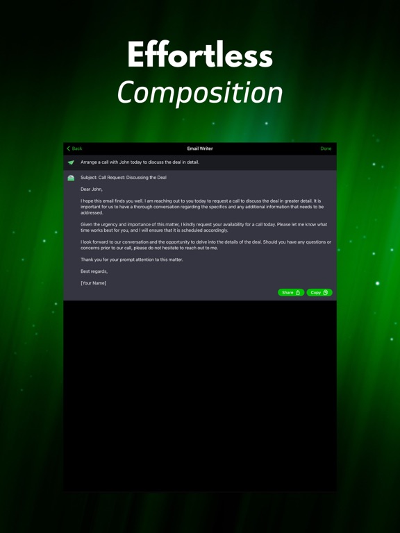 Screenshot #5 pour AI Email Writer+