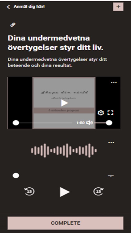 Create Your World App