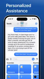 textai - gpt4.1 iphone screenshot 2