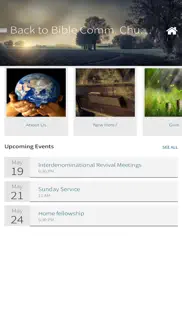 back to bible comm. church iphone screenshot 1