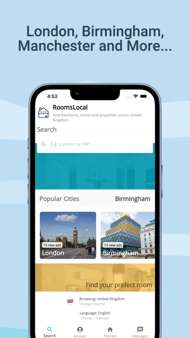 RoomsLocal - Rent Rooms USA Screenshot