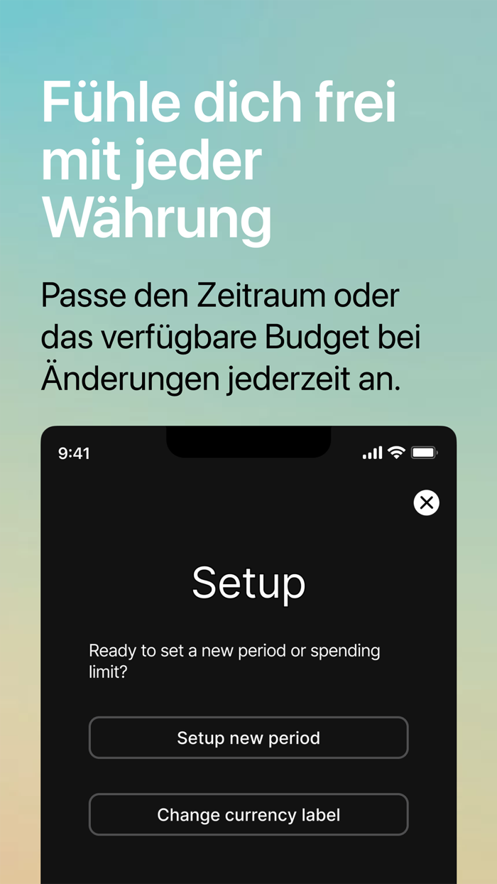 eXpense - Geldverfolgung
