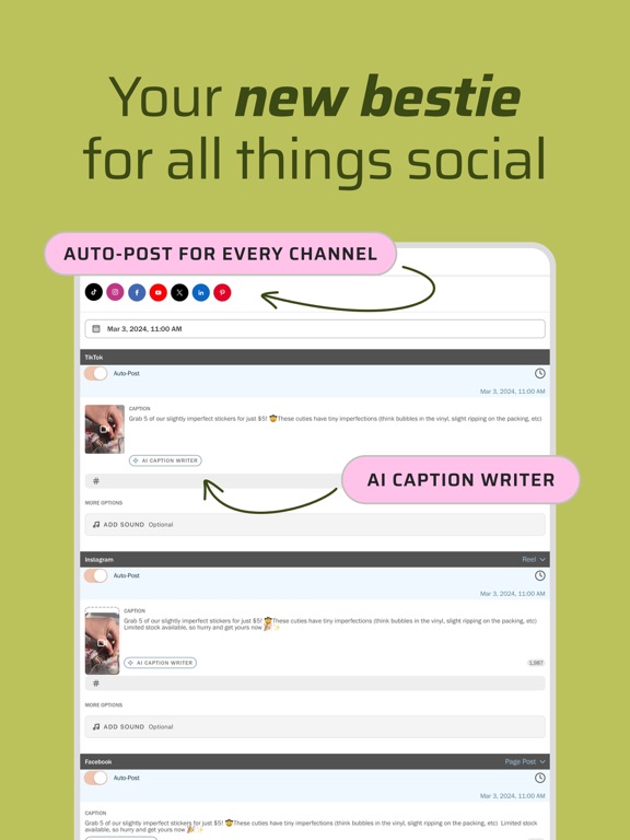 Screenshot #4 pour Planoly: Social Media Planner