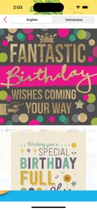 HappyBirthDay Wishes GiftCards screenshot #2 for iPhone